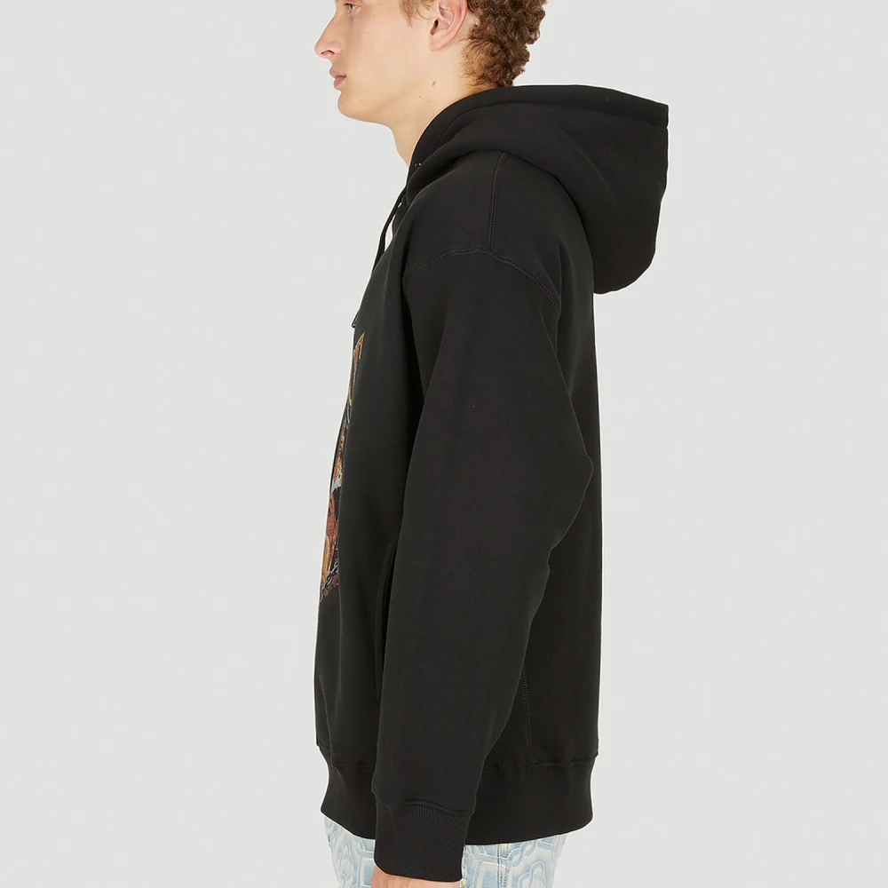 Ahluwalia Moderne Link Hoodie Black Heren
