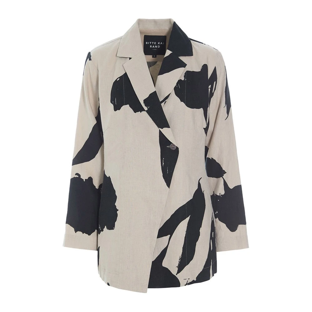 Bitte Kai Rand Bloemenprint jas Shadow Blossom Multicolor Dames