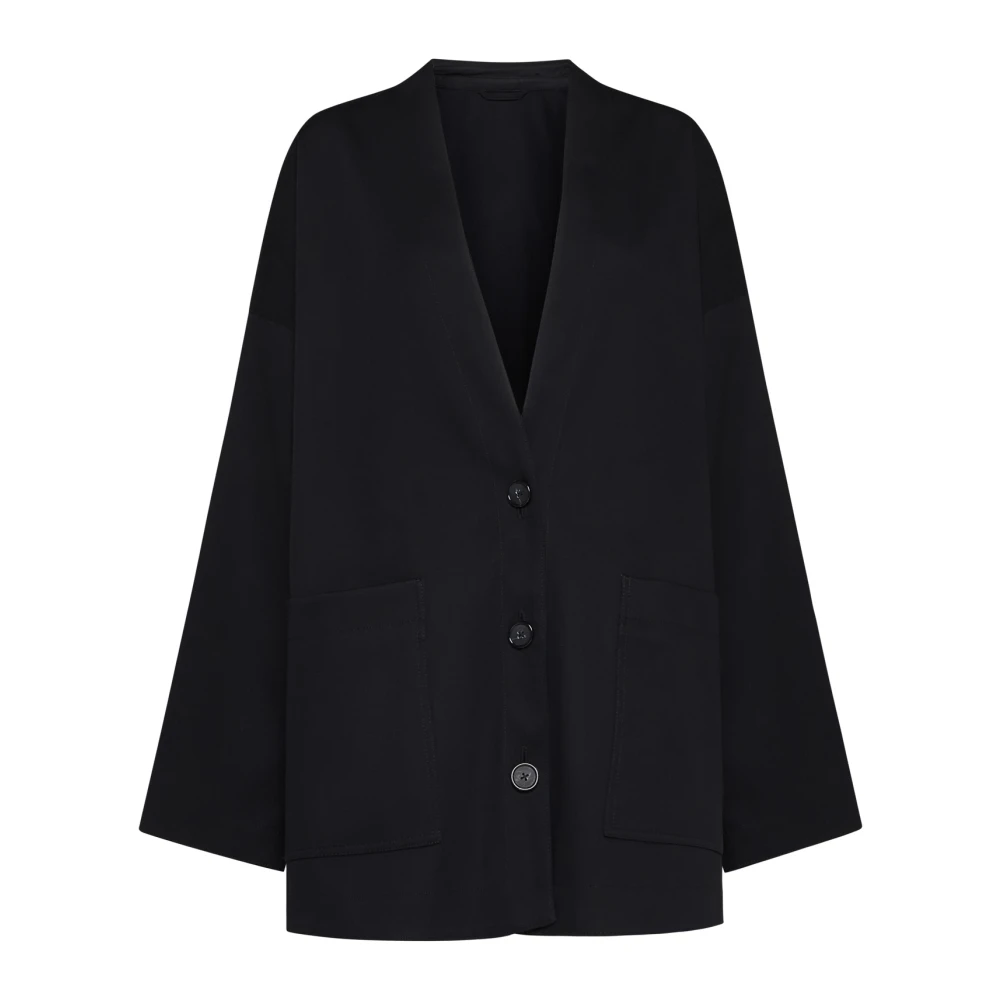 Totême Women's Black Cardigans, S, Jumper