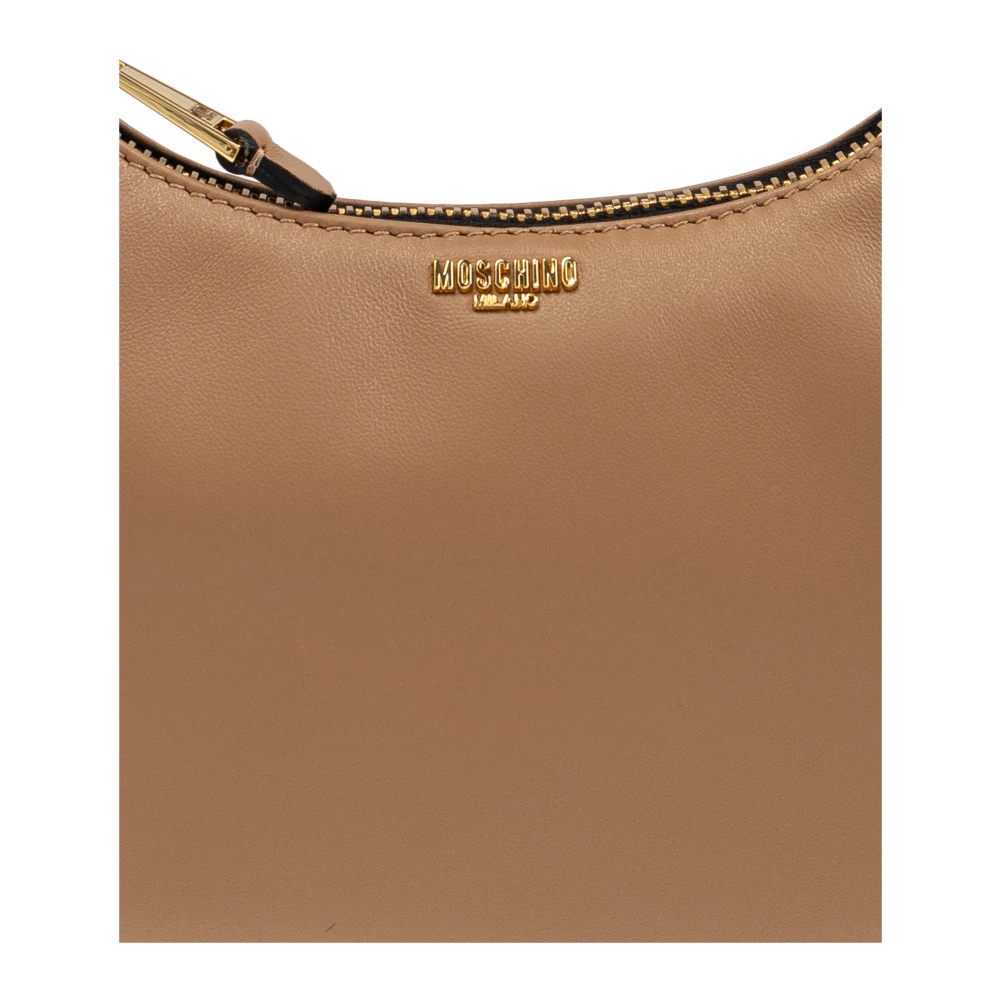 Moschino Schoudertas Brown Dames