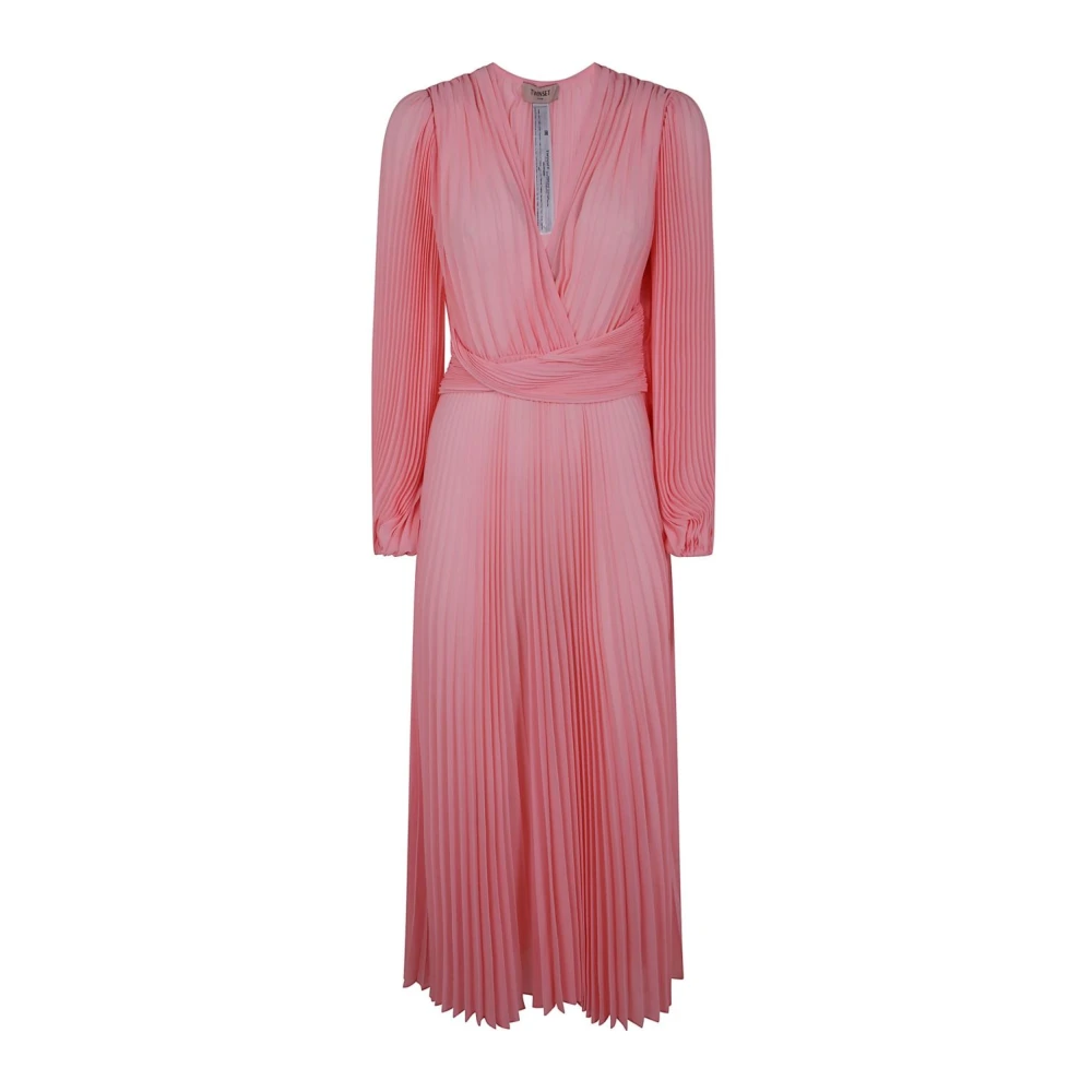 Twinset Roze Elegante Jurk Pink Dames