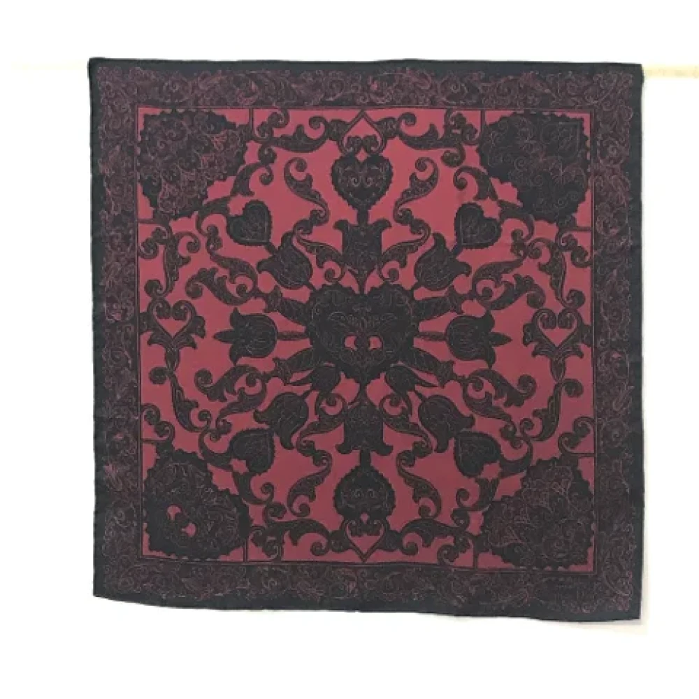 Dior Vintage Pre-owned Silk scarves Multicolor Dames