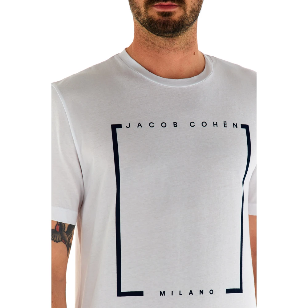 Jacob Cohën T-Shirts White Heren