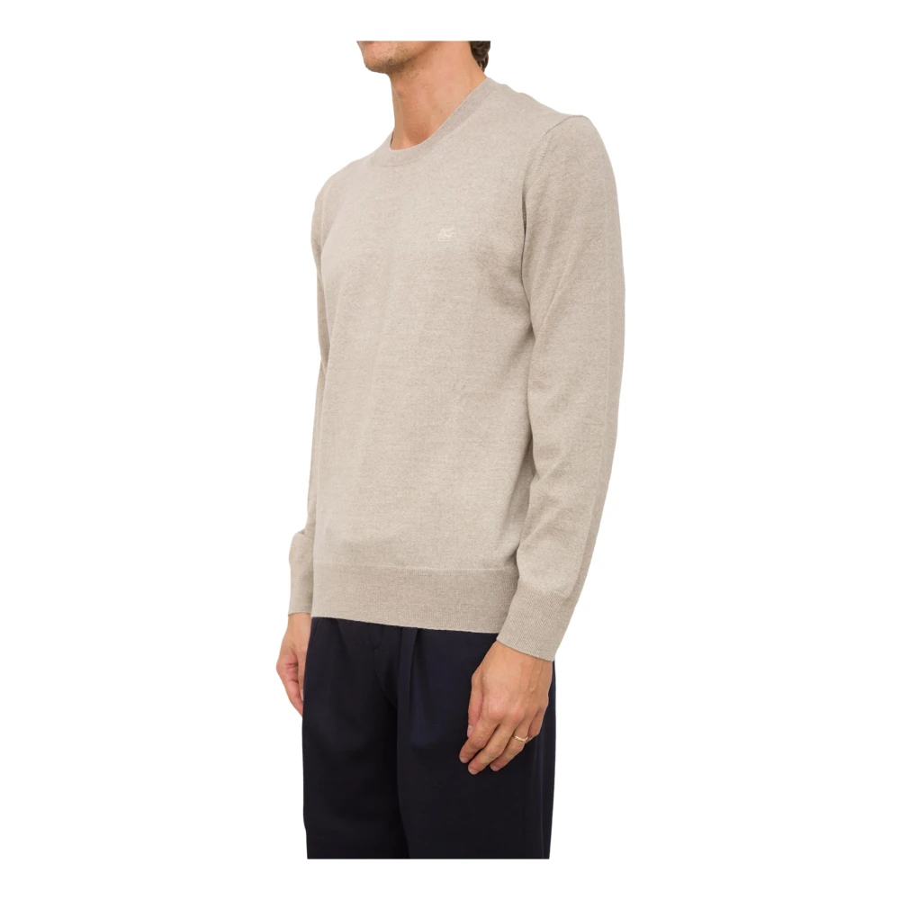 ETRO Gebreide Beige Trui Beige Heren
