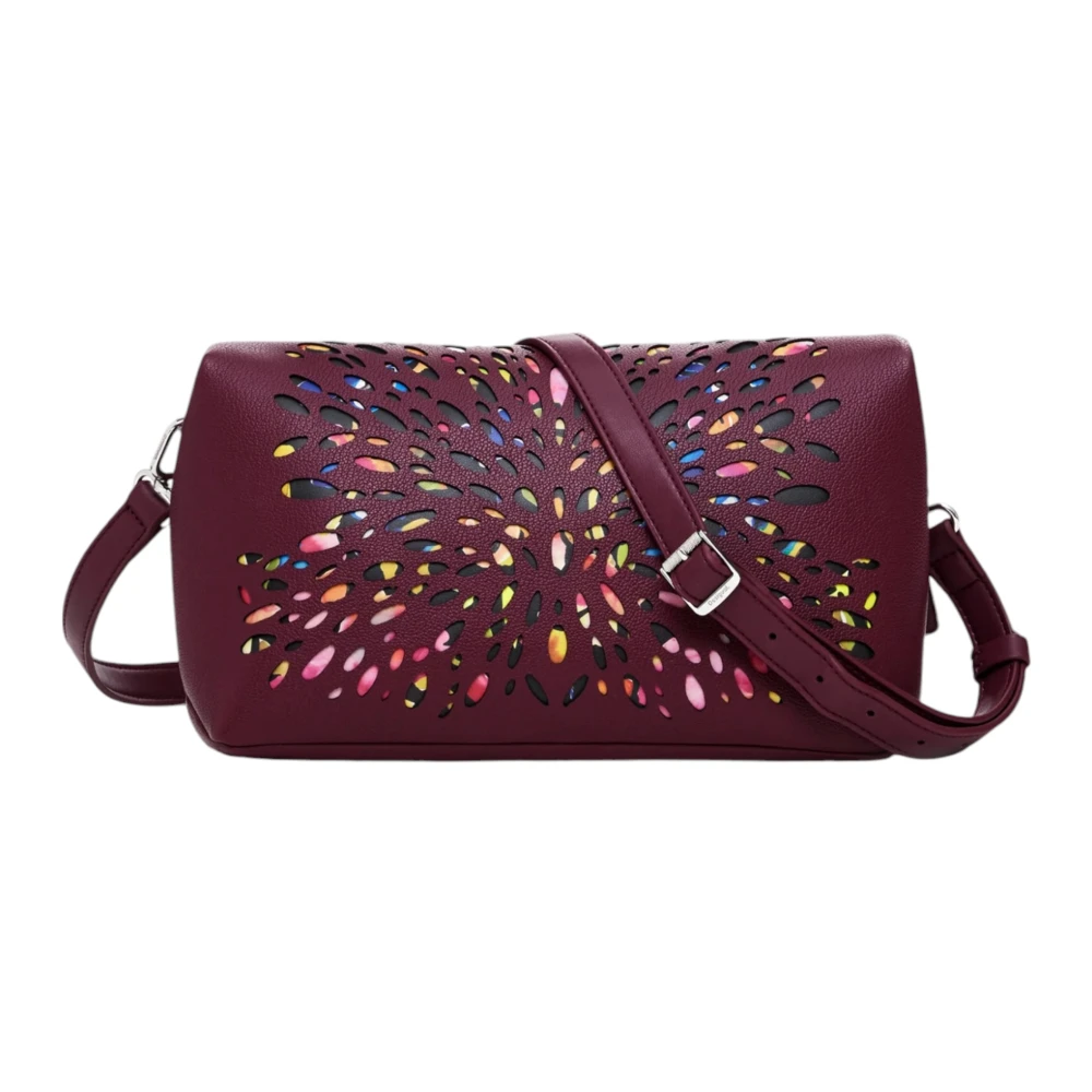 Desigual Blackwell Venec Dames Tas Herfst Winter Collectie Red Dames