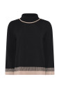 pull-a-col-roule-en-forme-de-a-noir