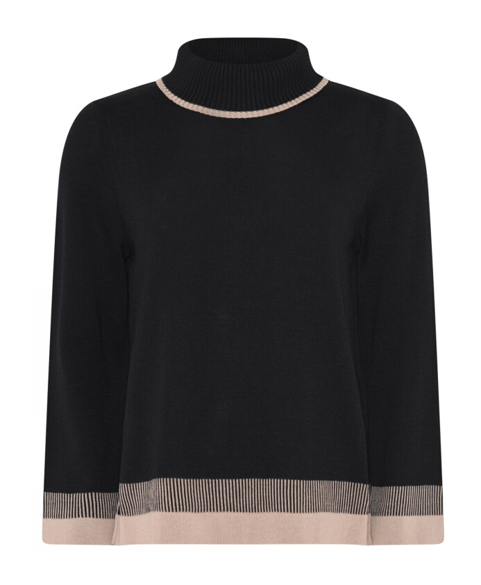 pull-a-col-roule-en-forme-de-a-noir