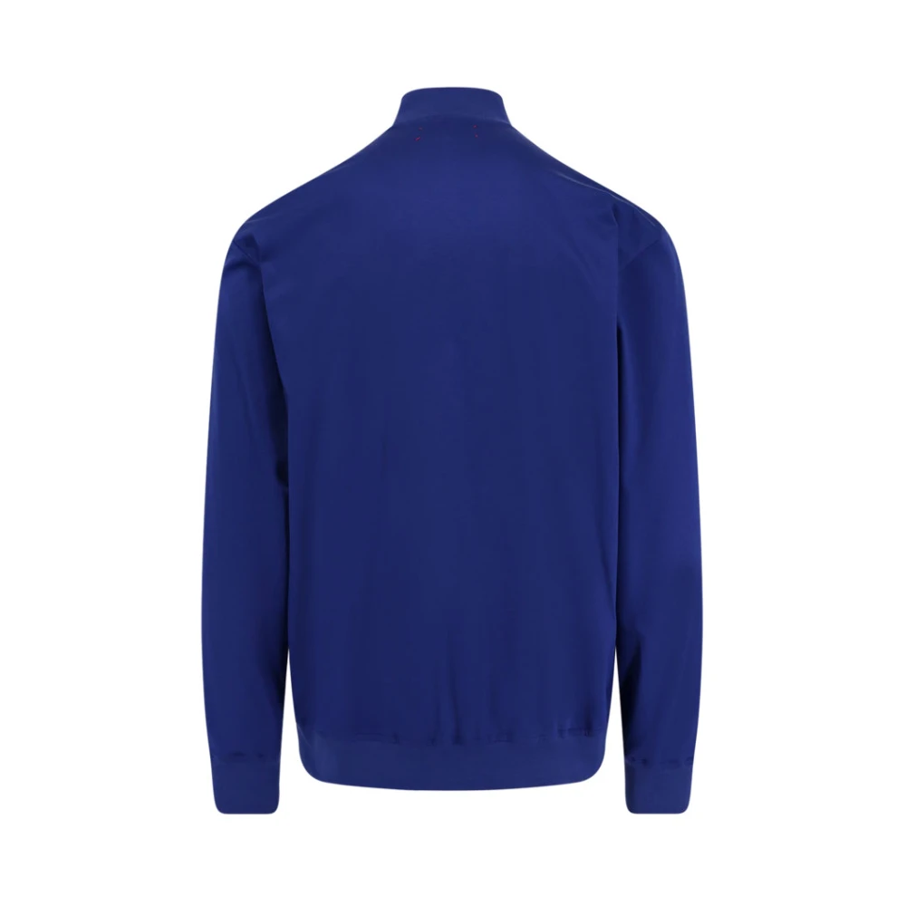 Kiton Katoenen sweatshirt met ritssluiting Blue Heren