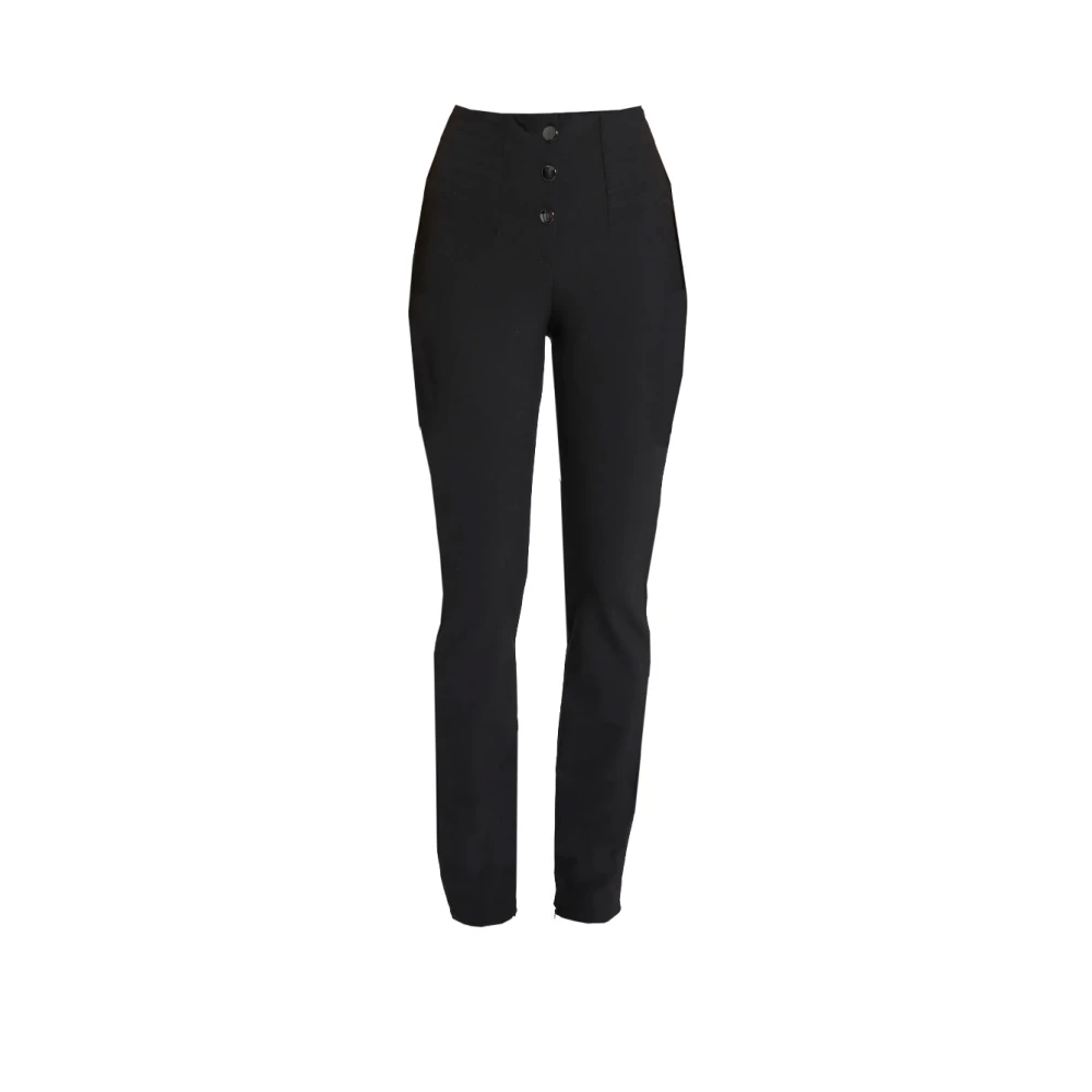 Pennyblack Flare Fit Technische Stof Broek Black Dames