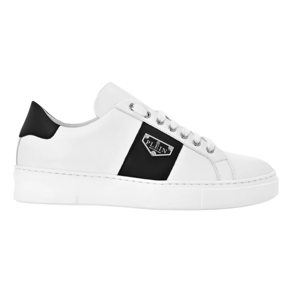 Philipp Plein Lo-Top Sneakers Triangle unisex Schoenen Wit
