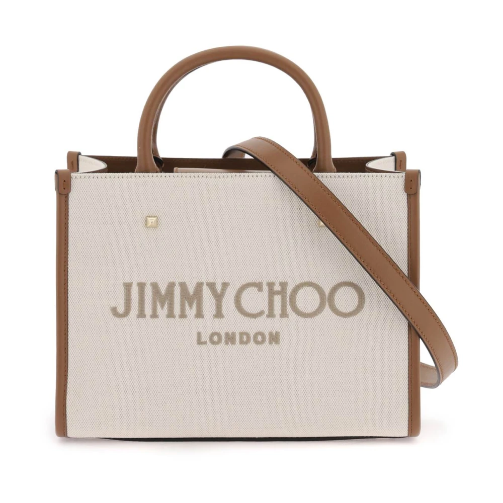 Jimmy Choo Kleine Avenue Tote tas met studs en geborduurd logo Multicolor Dames