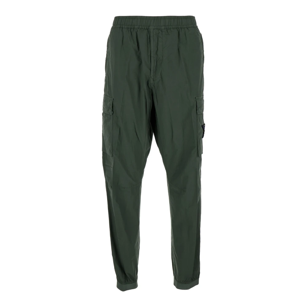 Stone Island Slim-fit Trousers Green Heren