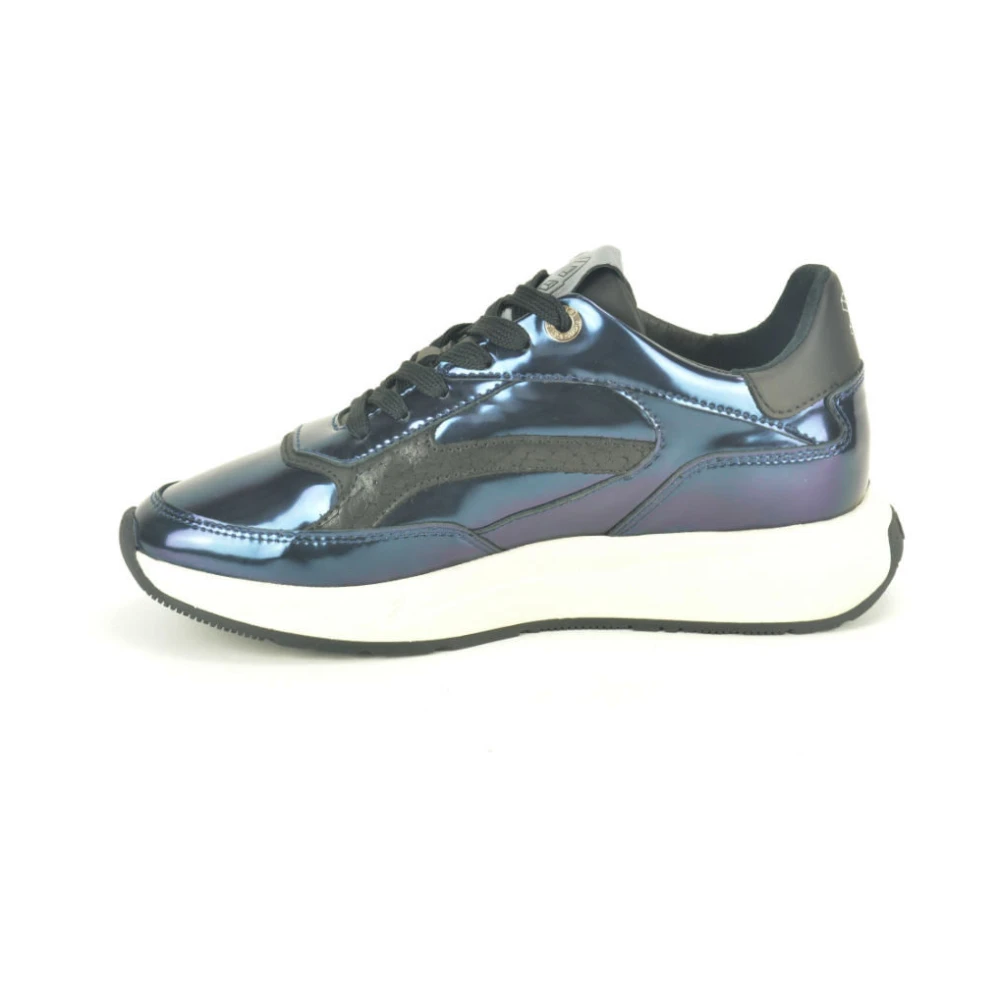 Floris van Bommel Lace Runner N. Dames Schoenen Blauw