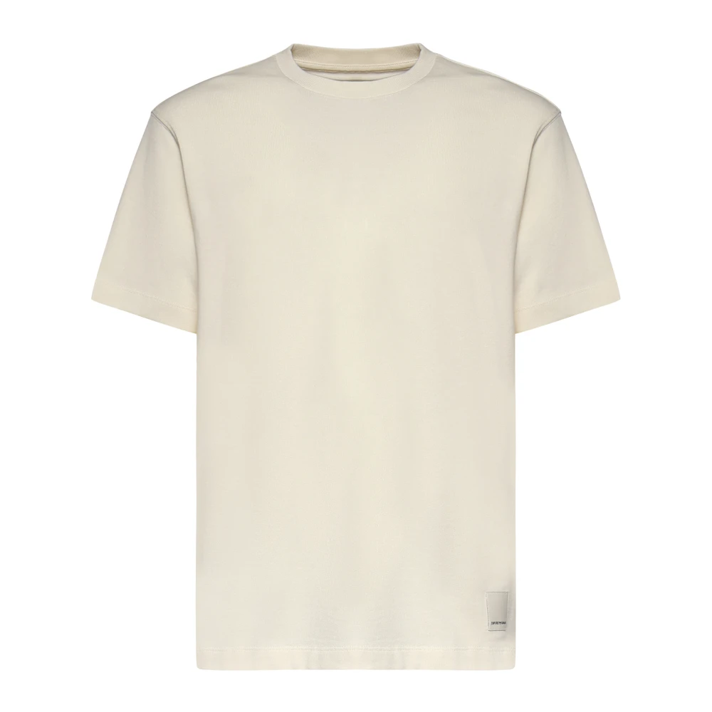 Emporio Armani Men's Beige T-Shirts, 2XL, T-Shirt