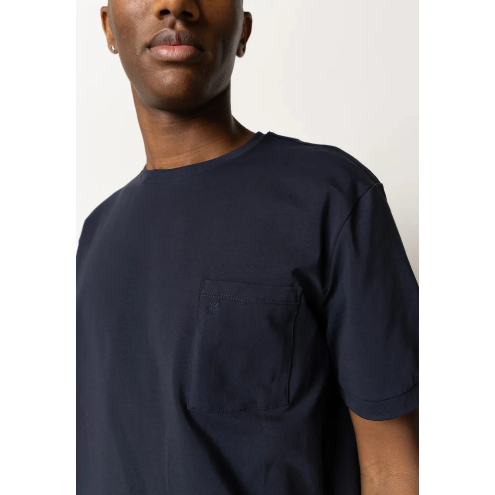 Clean Cut T-Shirt- CC Clean Formal Stretch S S Blue Heren