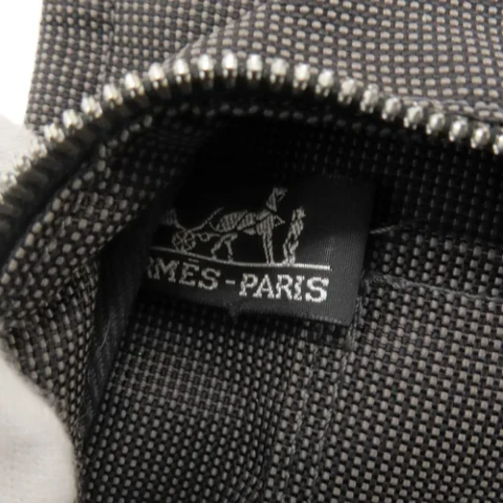Hermès Vintage Pre-owned Fabric totes Black Dames