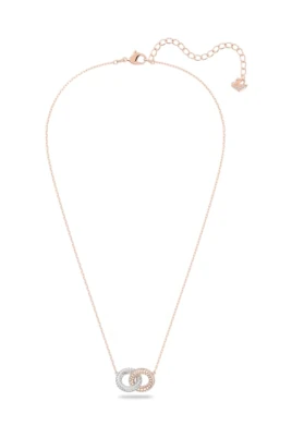 Stenhalsband sammanflätade ringar