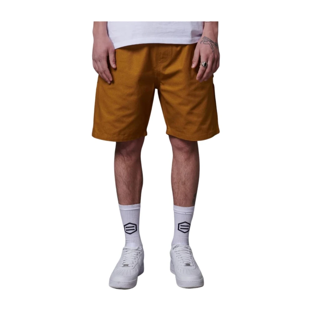 Dolly Noire Stijlvolle Bermuda Shorts Brown Heren