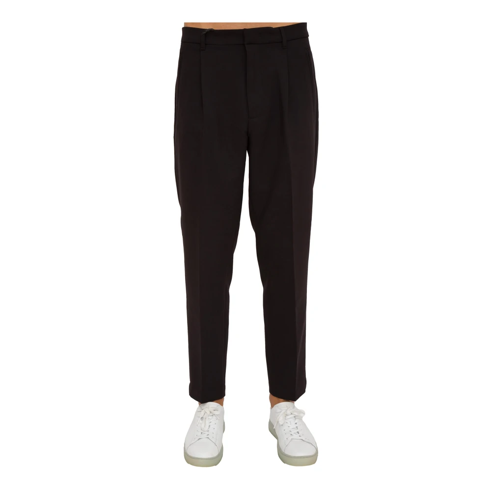Emporio Armani Men's Black Trousers For - Slim-Fit Trousers - 2XL - Trousers