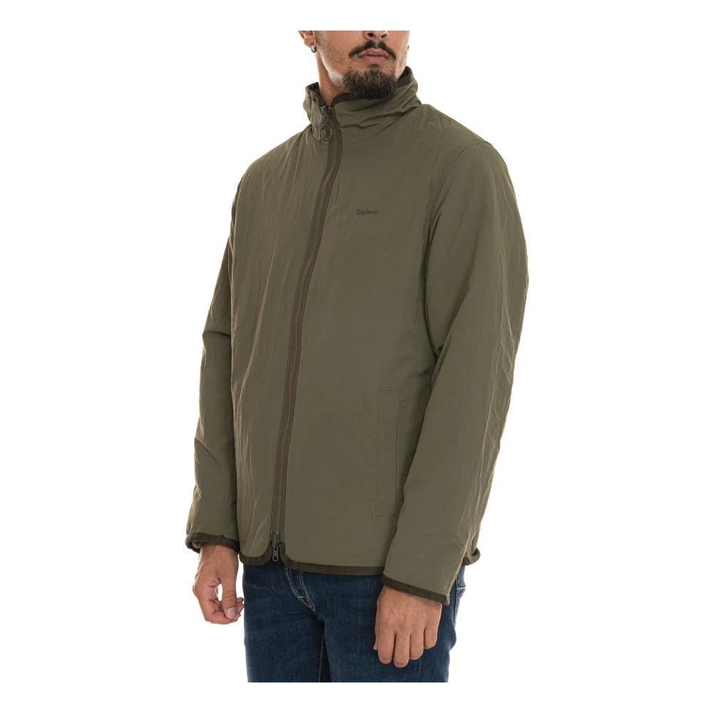 Barbour Omkeerbare fleecejas met ritssluiting Green Heren