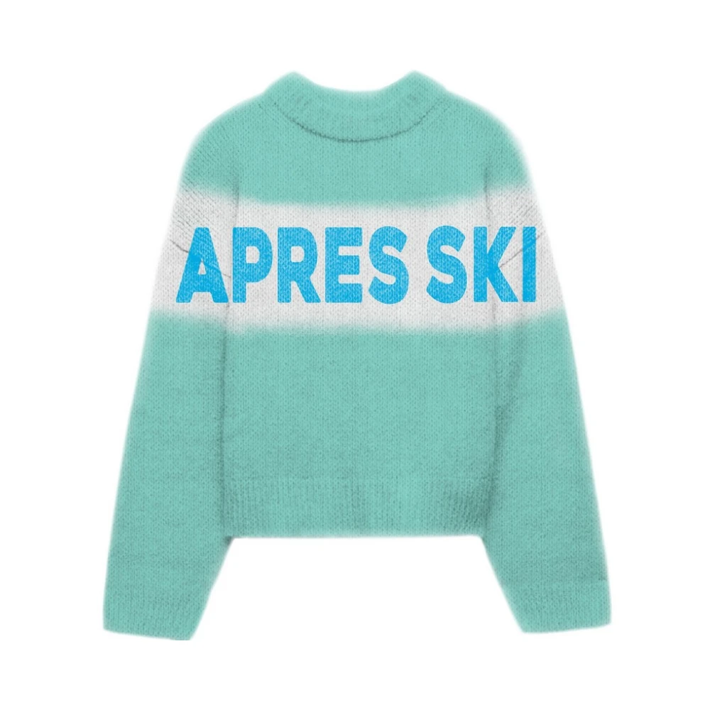 Saint Barth Gezellige Sweaters Collectie Green Dames