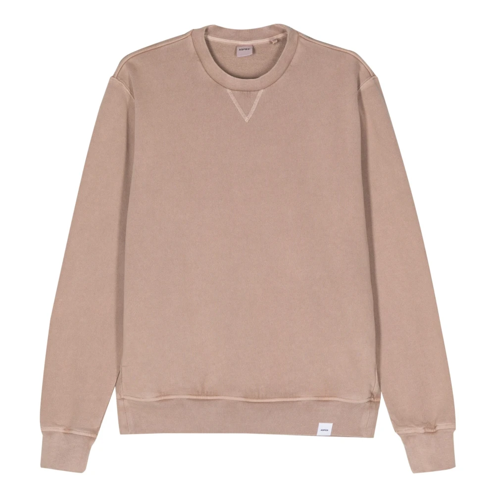 Aspesi Bruine Sweater Collectie Brown Heren