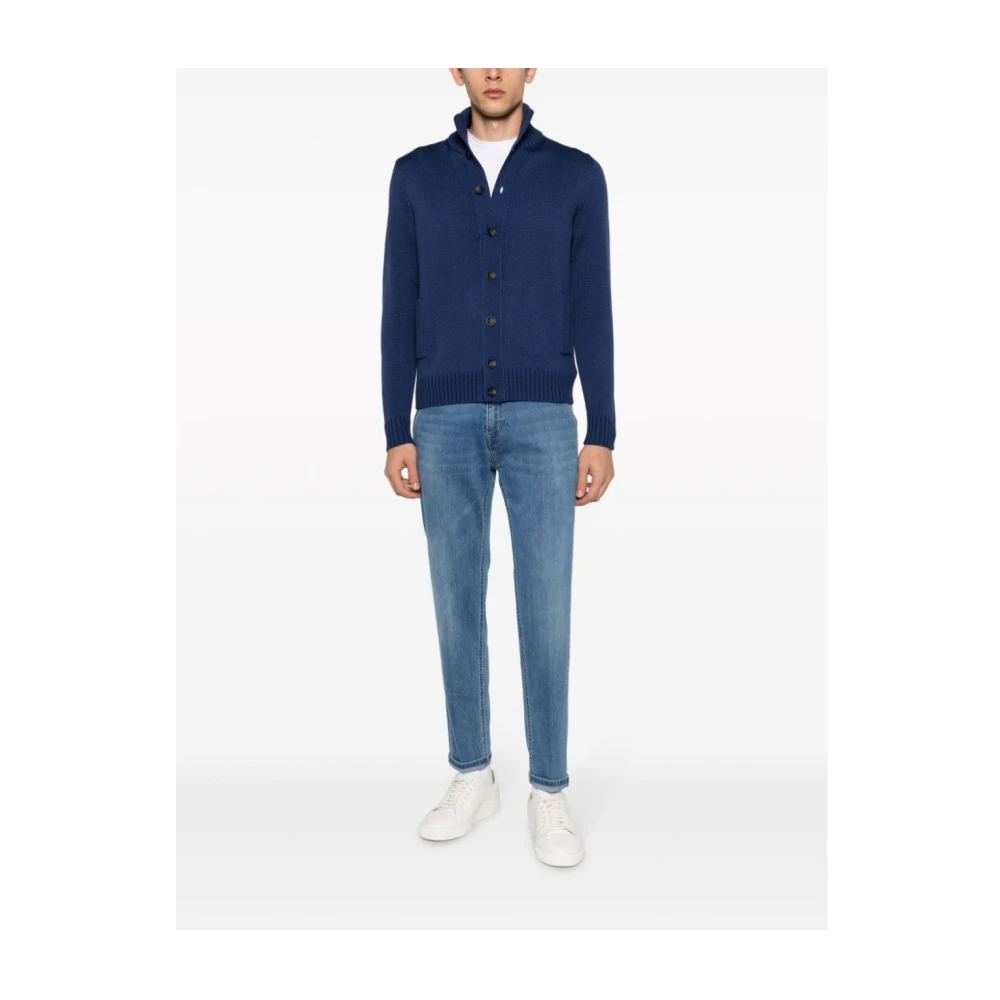 PT Torino Slim-Fit Denim Jeans voor Mannen Blue Heren