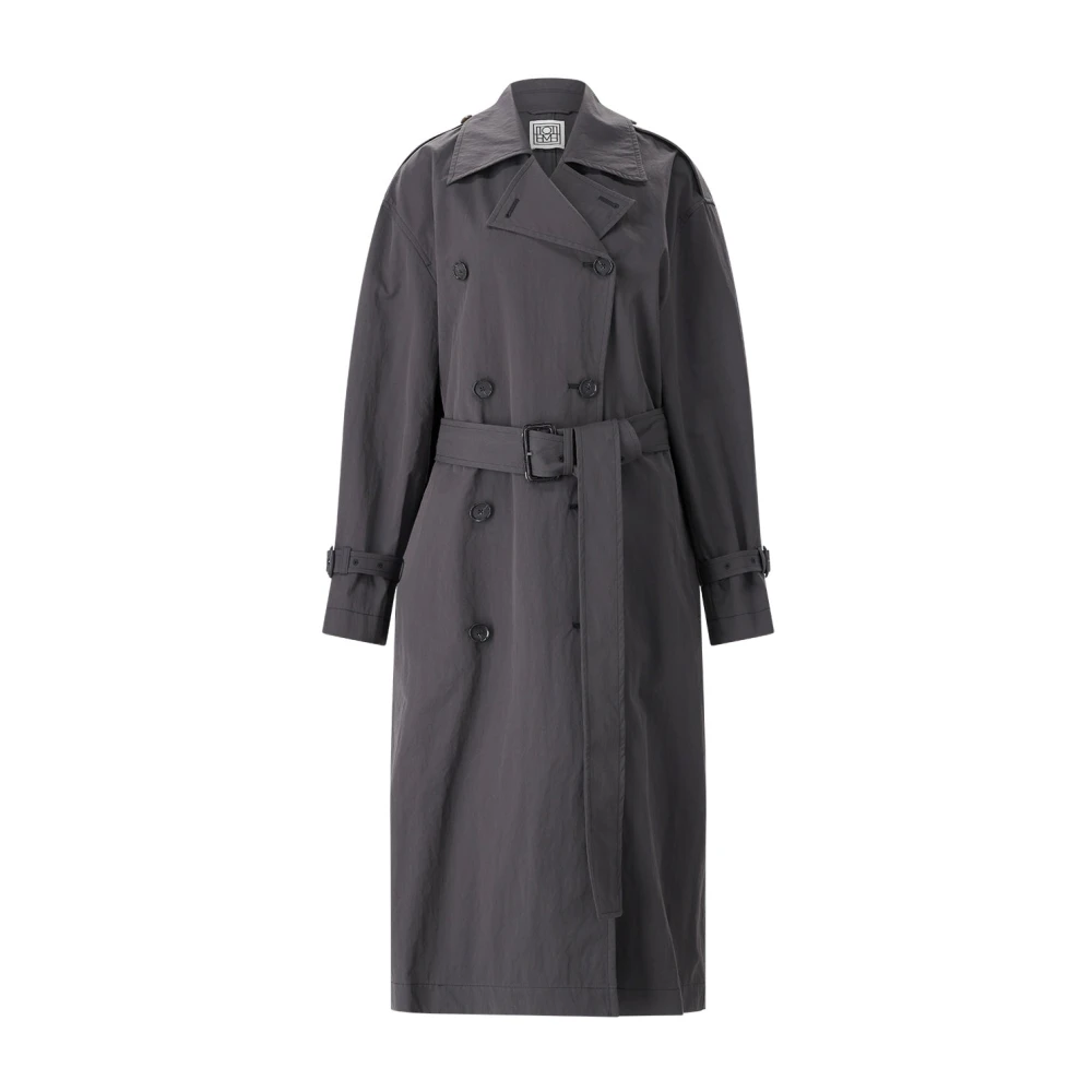Totême Donna Grigio Trench Coat