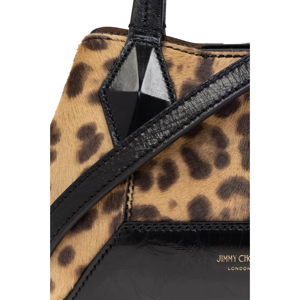 Jimmy Choo Handtas Diamond XS Beige Dames