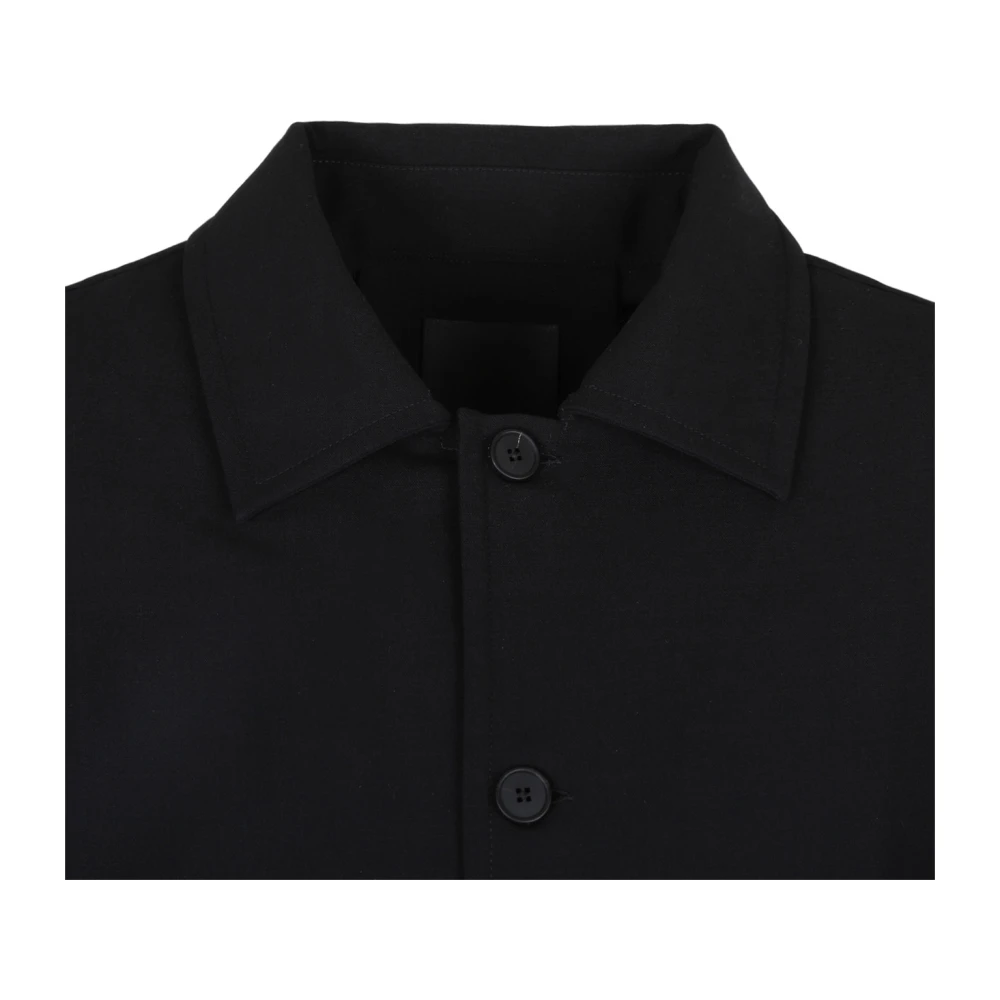 Givenchy Double Face Shirt Jacket Black Heren