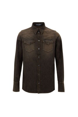 brown-denim-shirt-with-logo-buttons