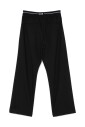 pantalon-large-en-laine-avec-logo
