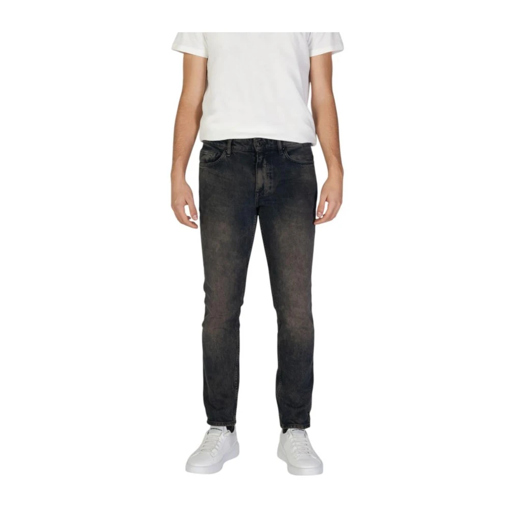Hugo Boss Slim Katoenen Jeans met Elastaan Blue Heren