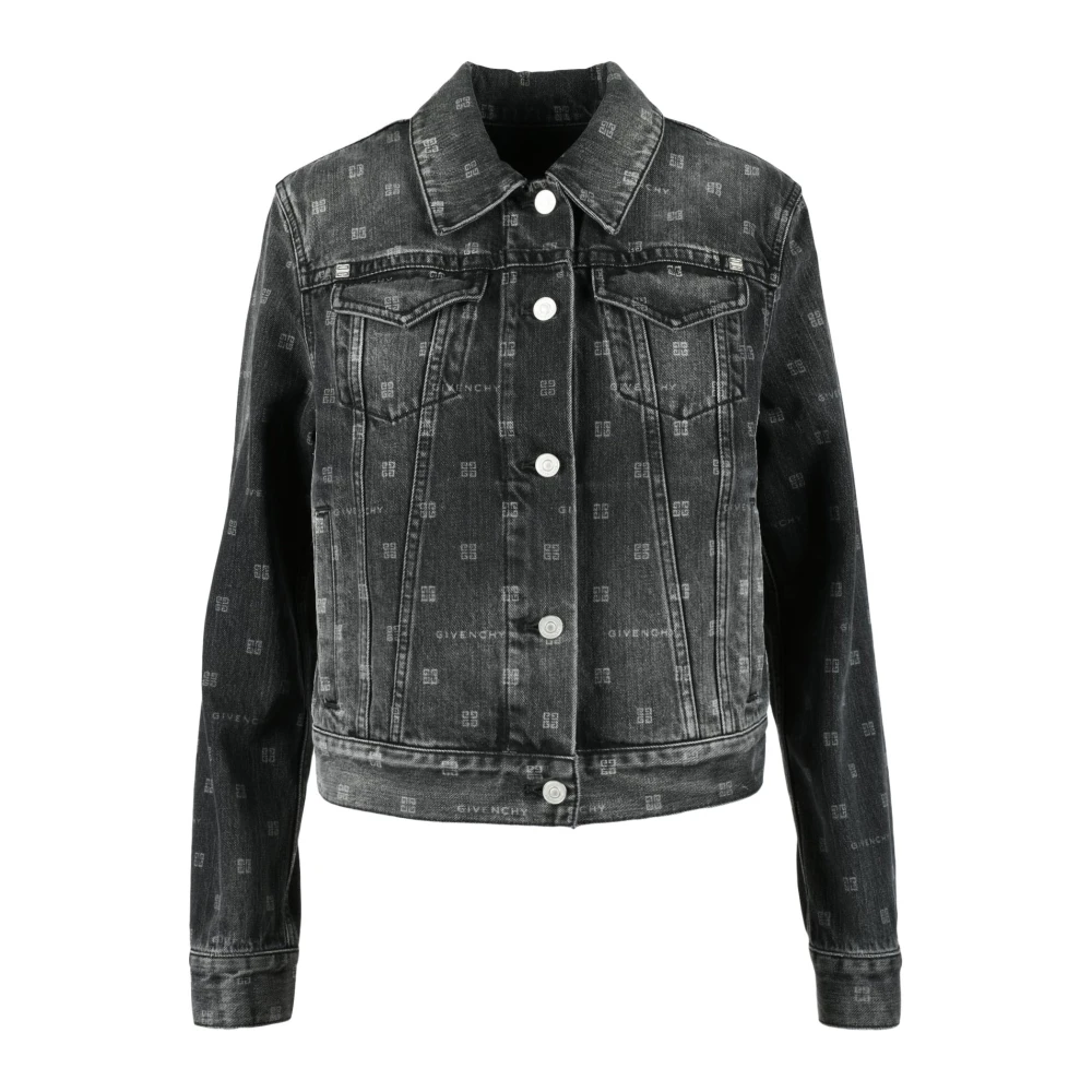 Givenchy Stijlvolle Katoenen Buitenkleding Gray Dames