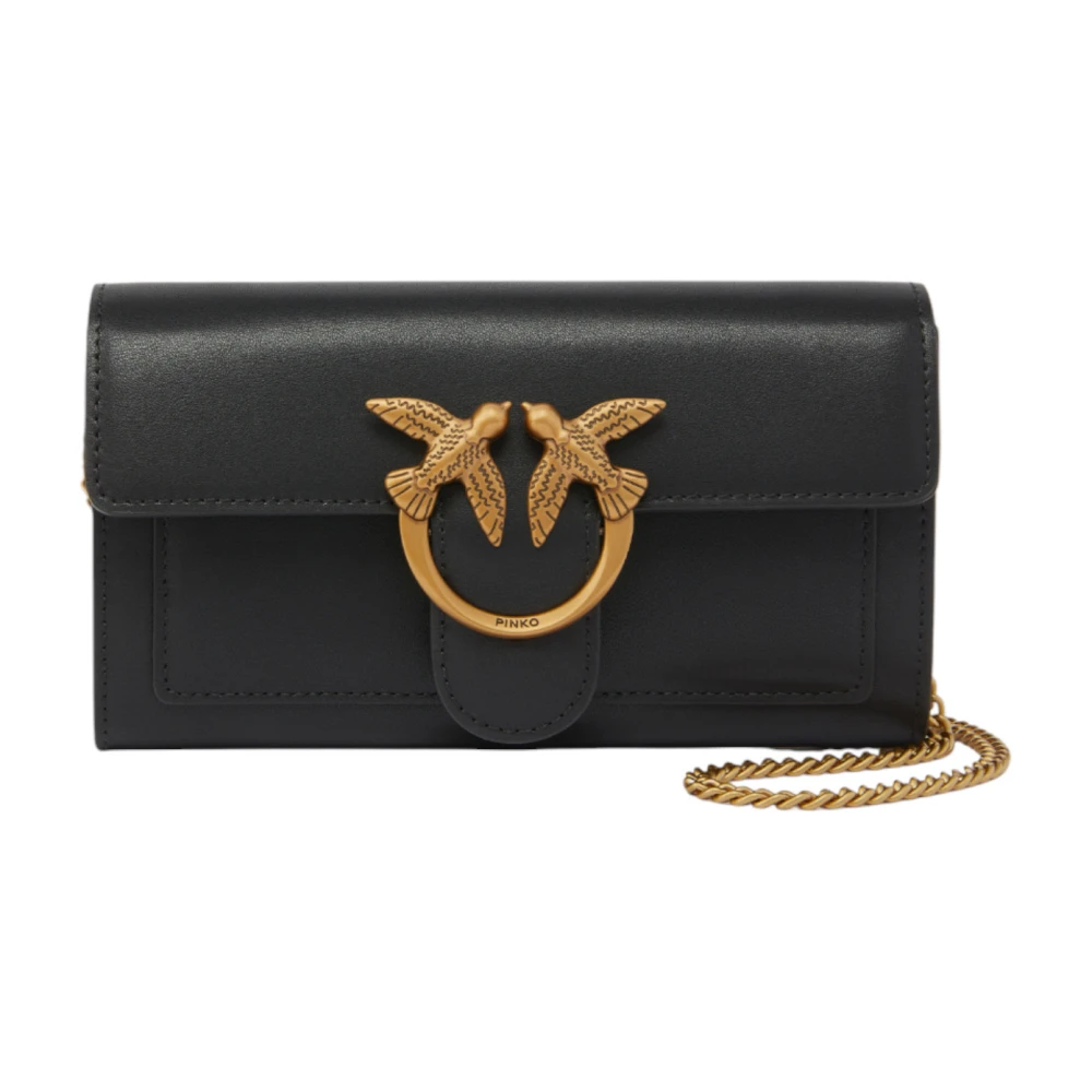 Pinko Love One Wallet - Female - Cross Body Bags - Black - One Size - Bags