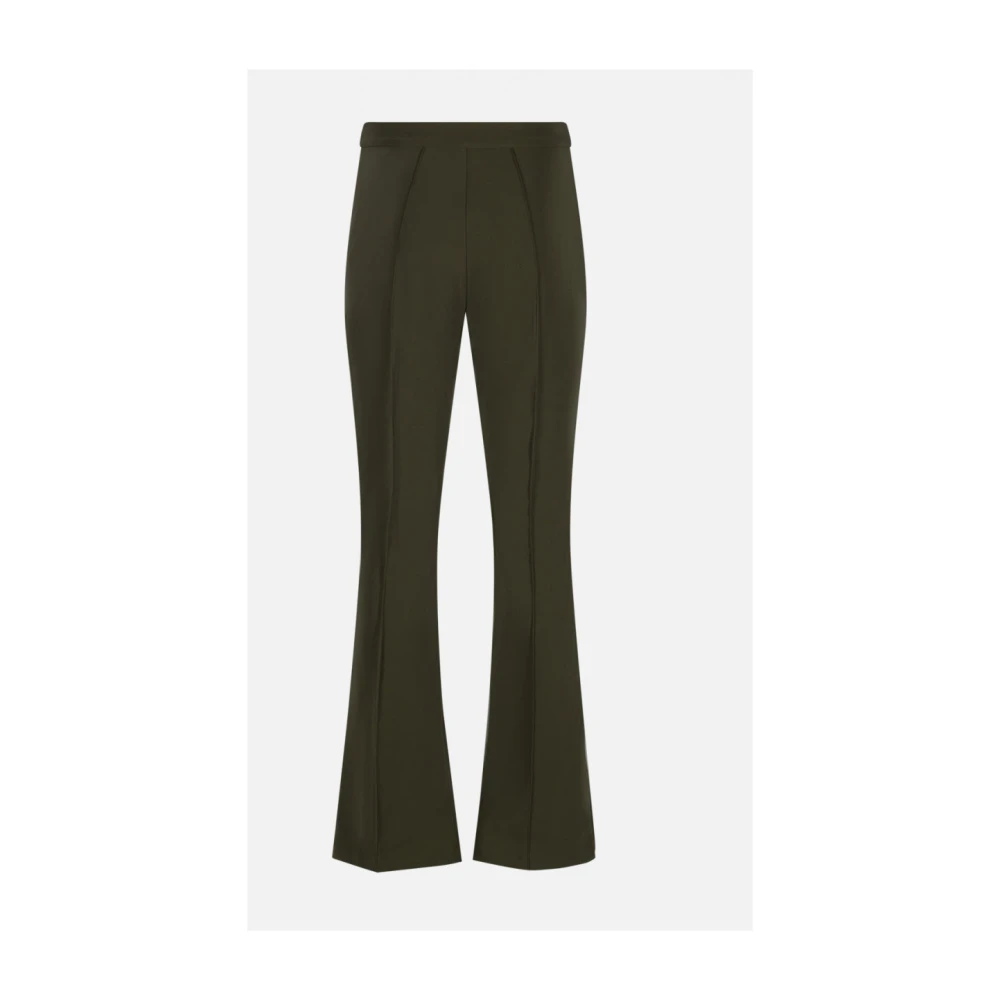 Radical Pepita Wijde Broek Green Dames