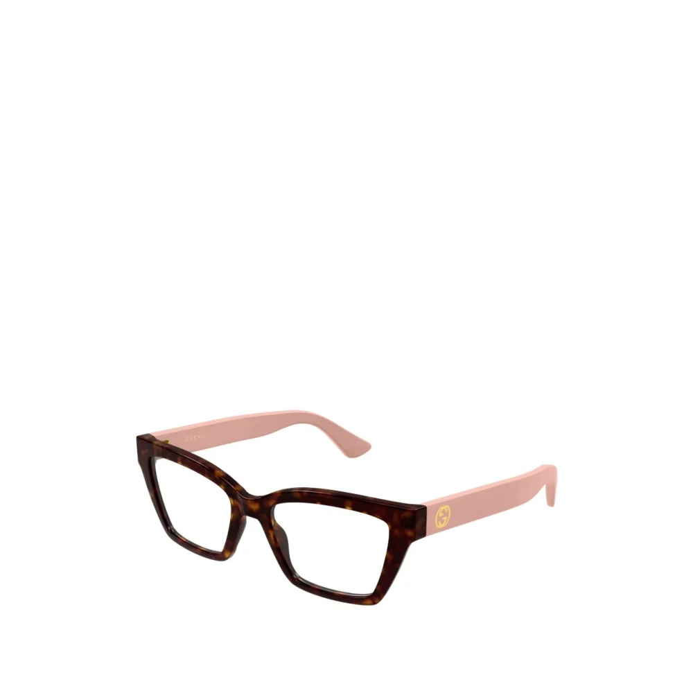 Gucci Women's Pink Glasses, 55 Mm, Optical Frame