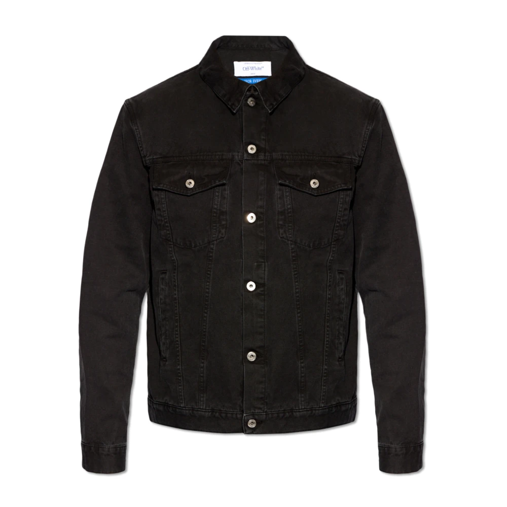 Jackets > Denim Jackets - - Off White - Modalova