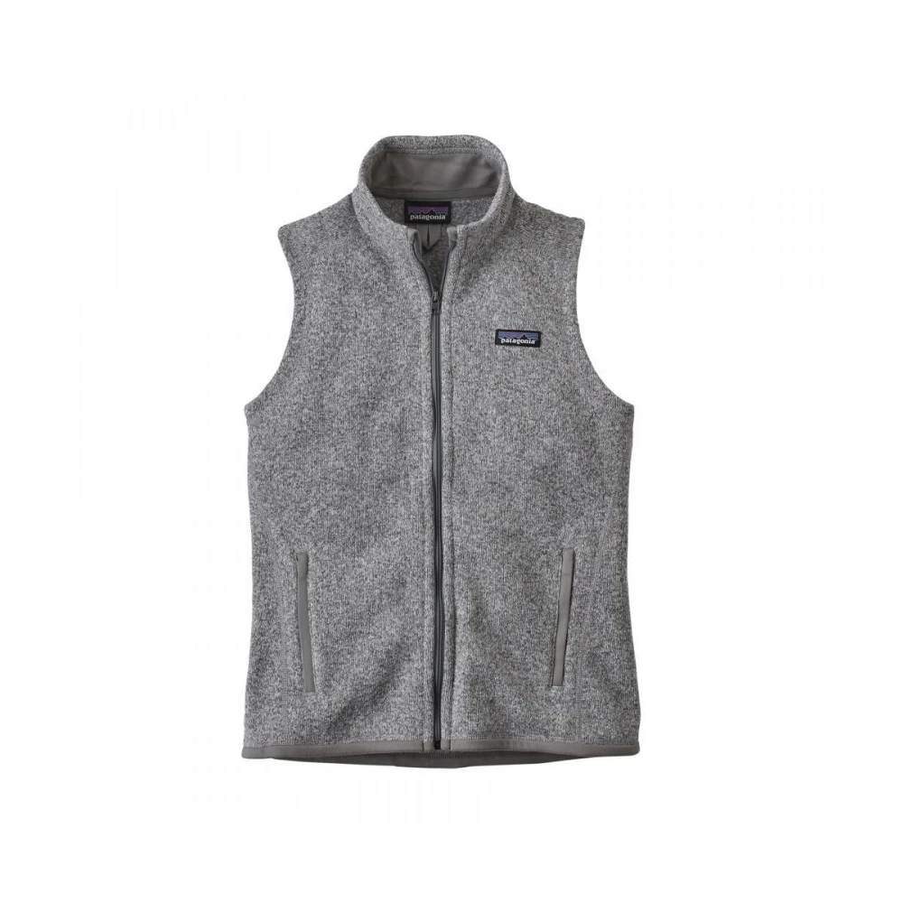 Patagonia Betere Sweater Vest Birch White Gray Dames