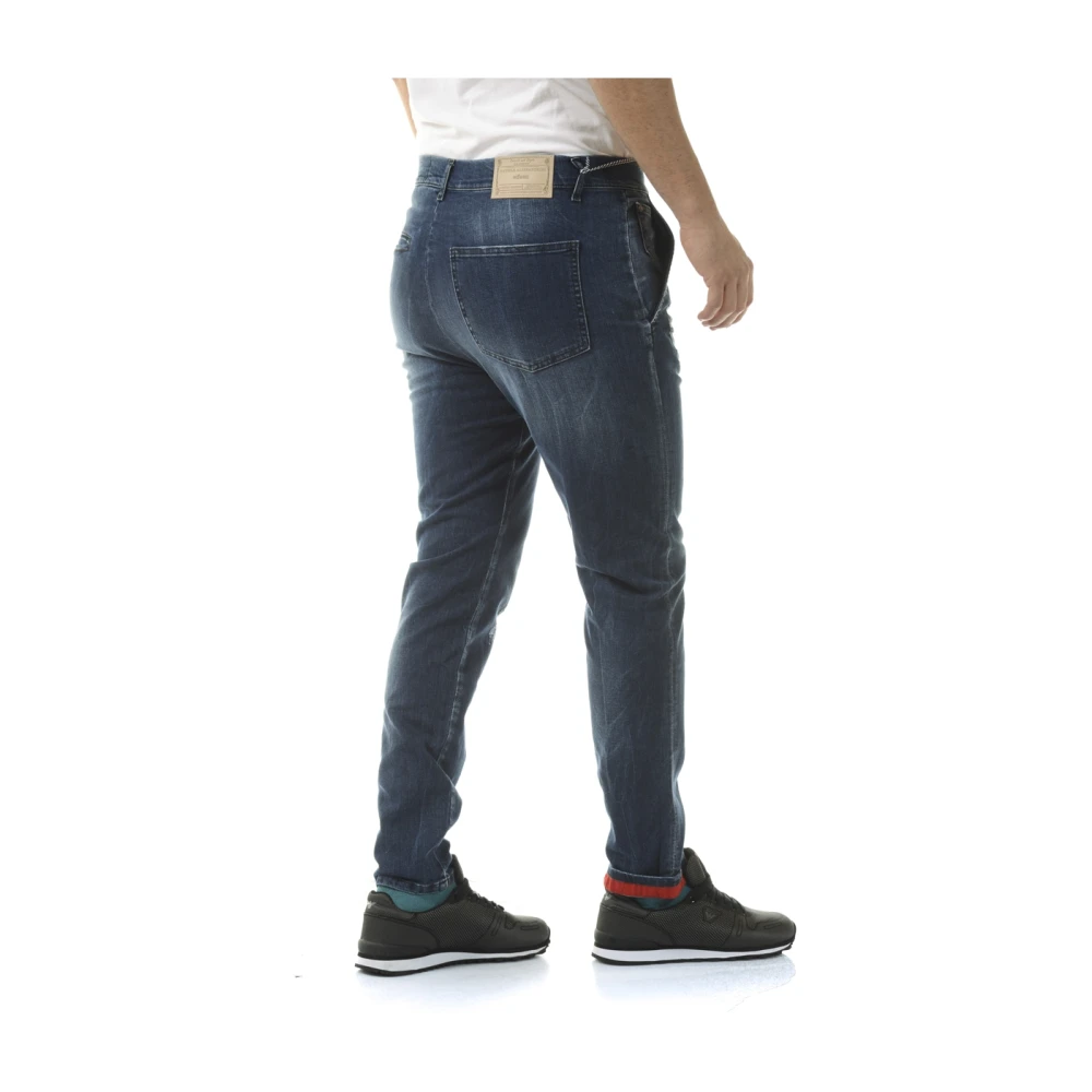 Daniele Alessandrini Klassieke Denim Jeans Blue Heren