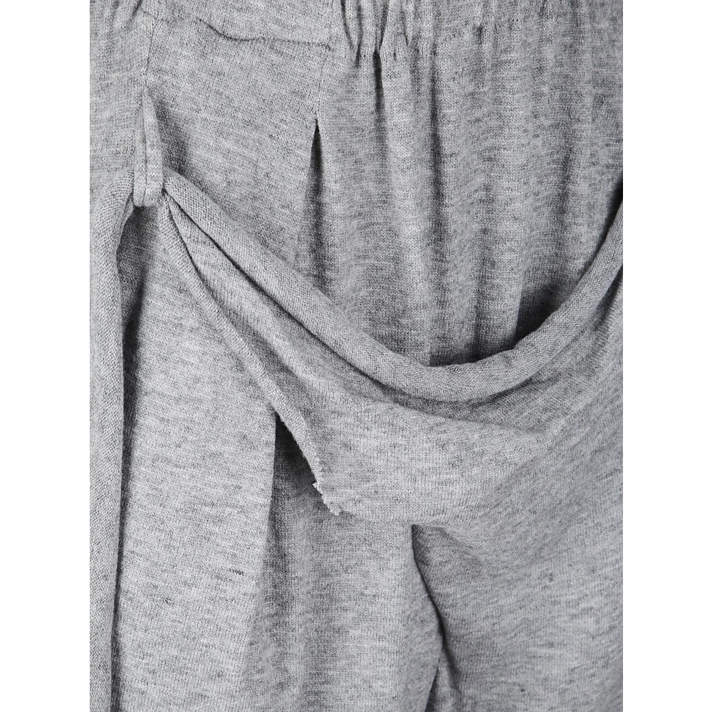 Ottolinger Zachte elastische taille broek met zak Gray Dames