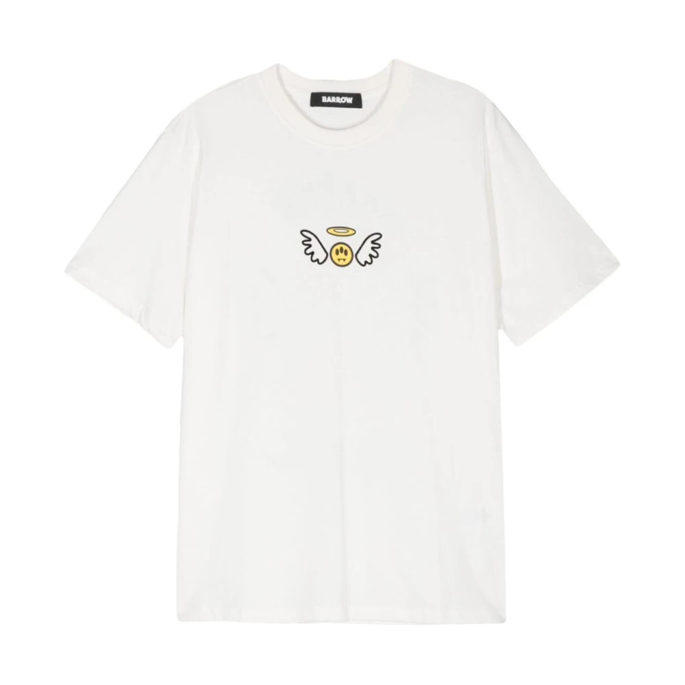 Barrow Witte Jersey T-shirt White Heren