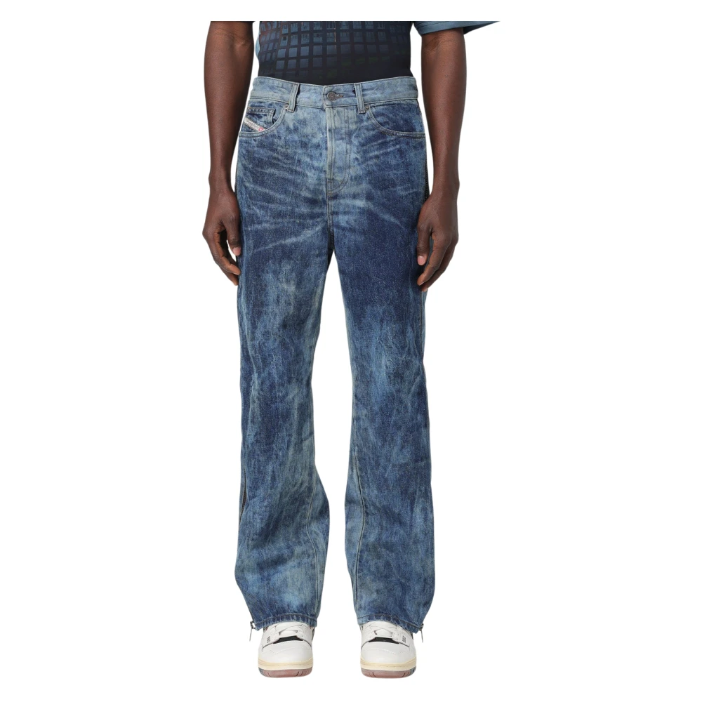 Diesel Klassieke Denim Jeans voor dagelijks gebruik Blue Heren