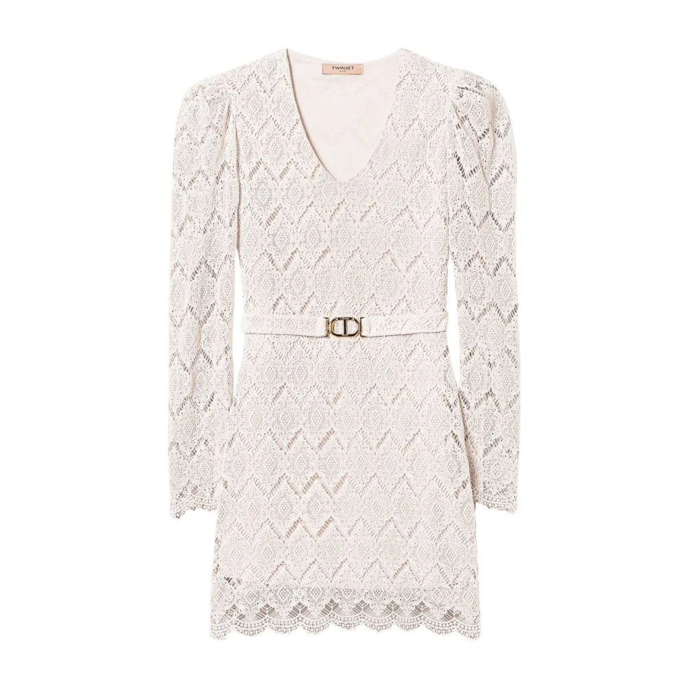 Twinset Beige Jurk voor Vrouwen Beige Dames