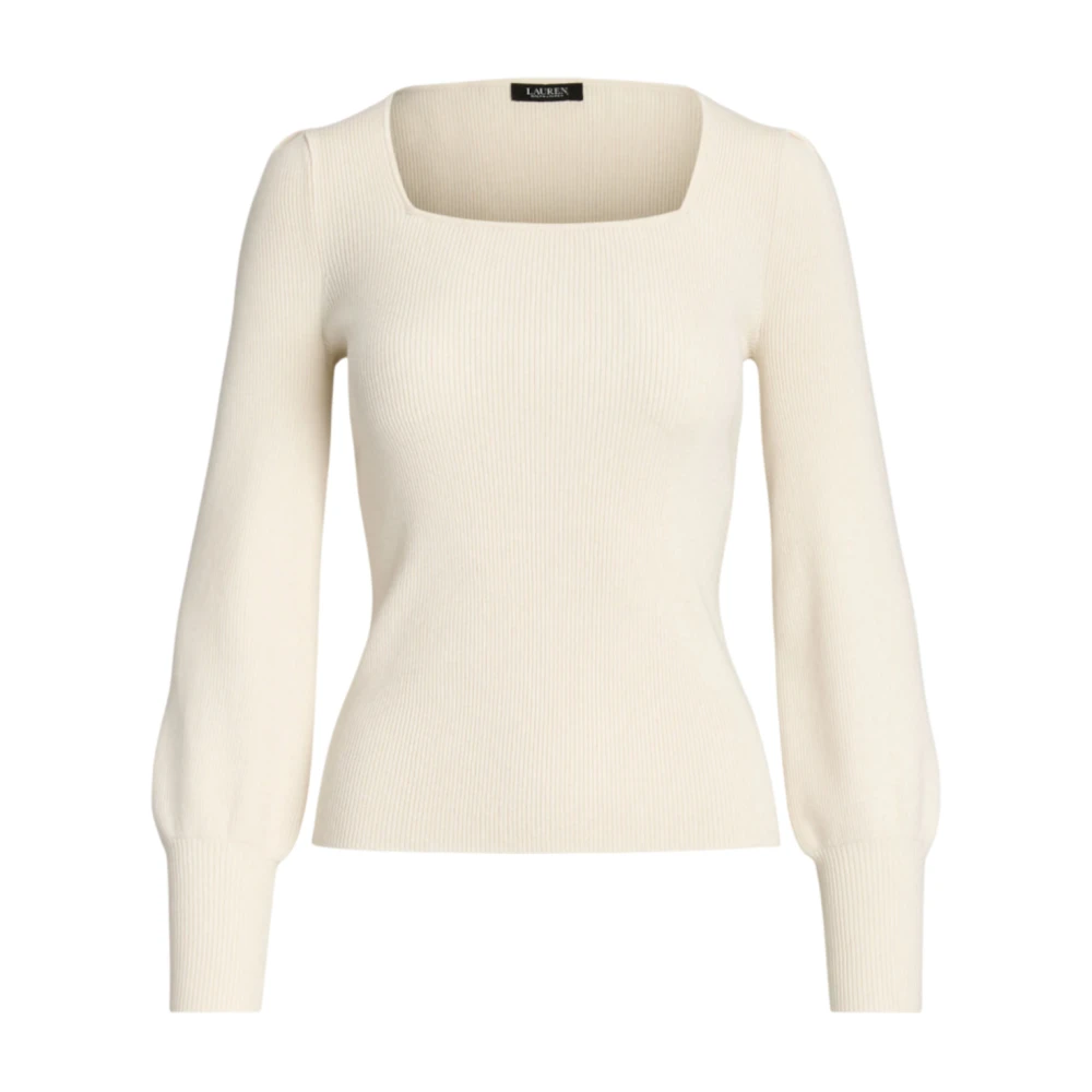 Ralph Lauren Rondgebreide trui White Dames