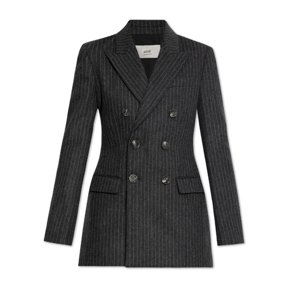 Ami Paris Wolblazer Gray Dames
