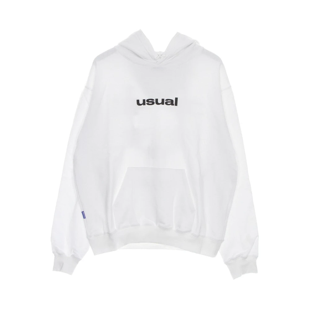 Usual Lichte Hoodie Wit White Heren