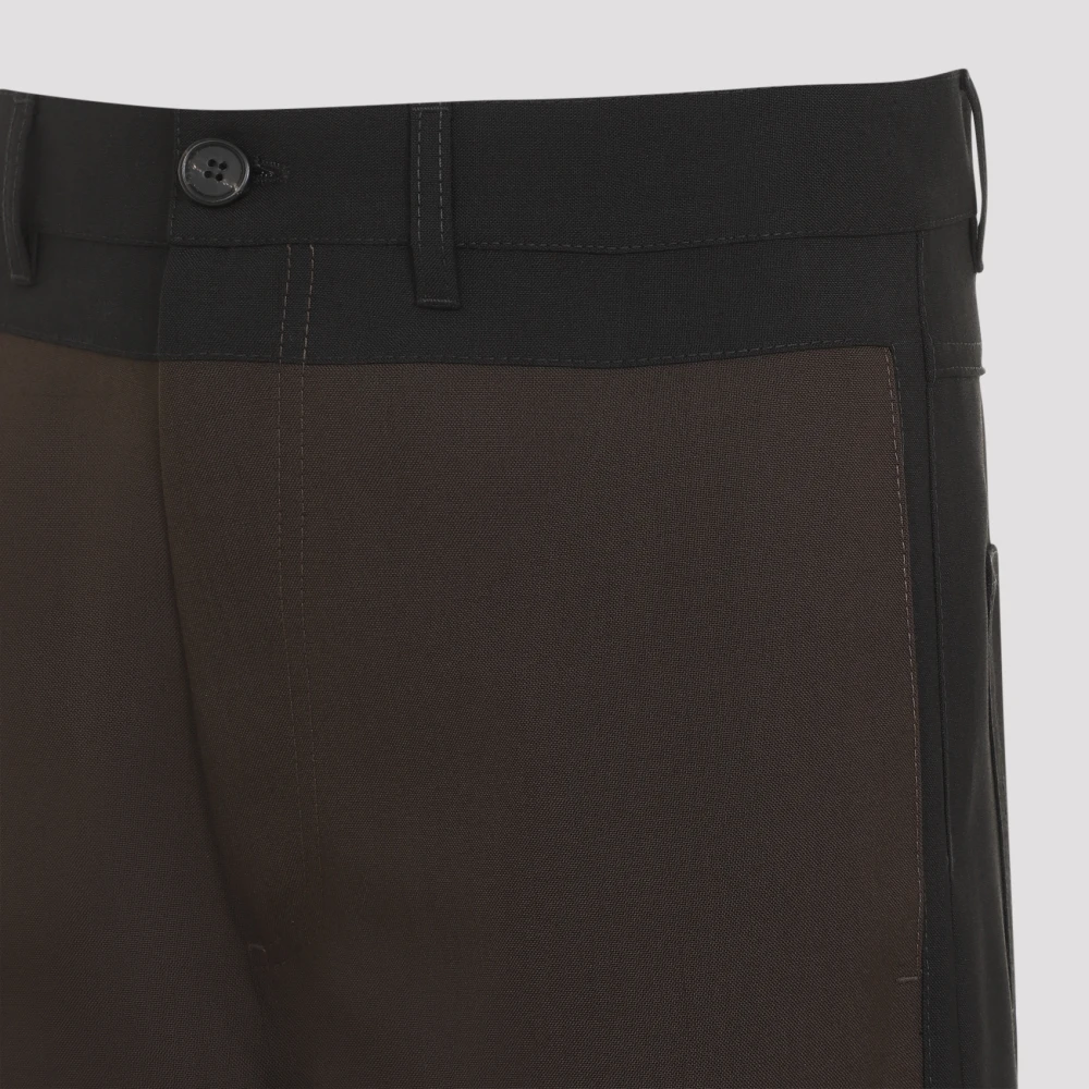 Marni Zwarte Broeken voor Mannen Black Heren