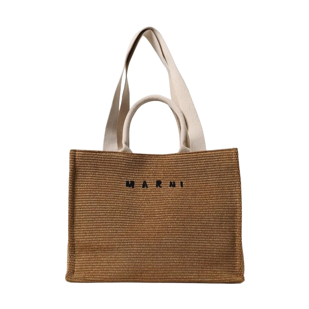 Marni - Bags > Tote Bags - Beige - Marni - Modalova