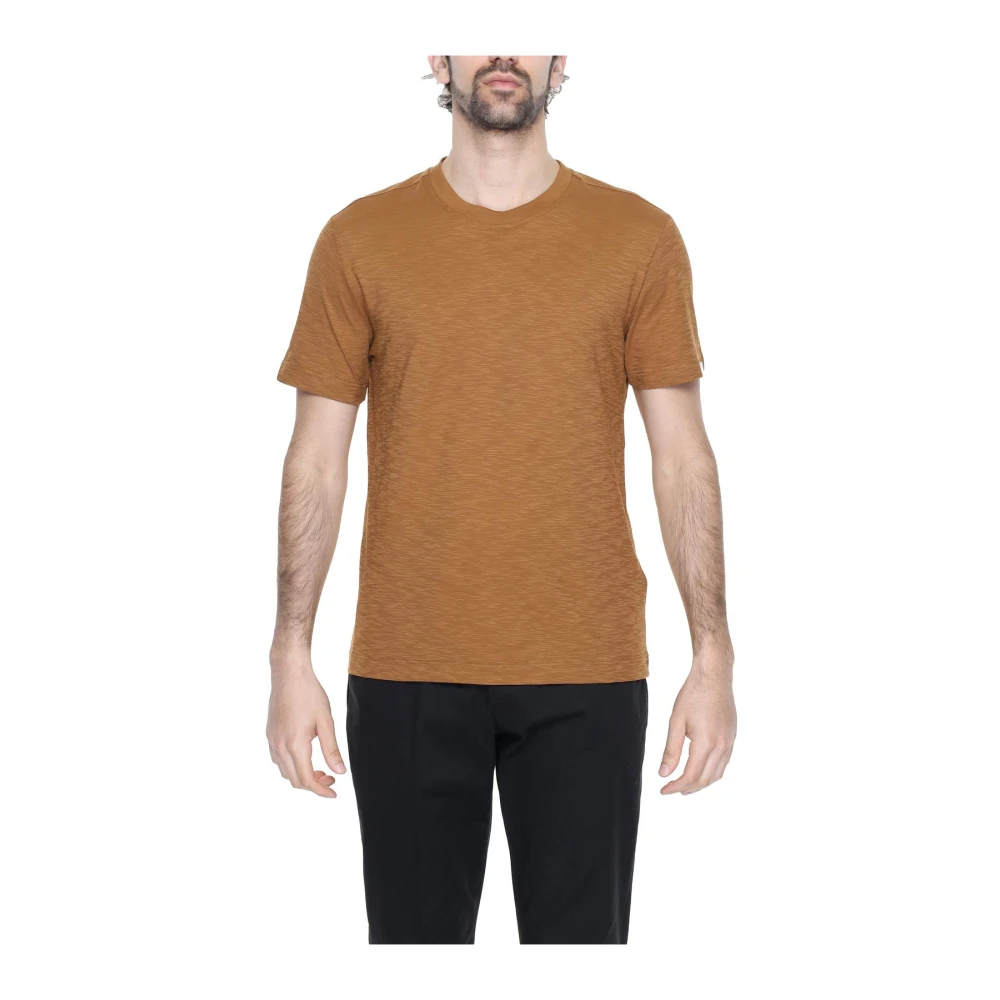 Liu Jo , T-Shirts, Male, Brown, Xl, Spring/Summer T-Shirt - Image 3